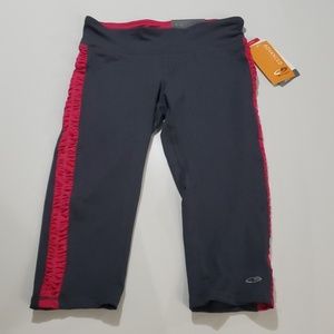 Champion Advanced Gray&Pink Workout Pants Sz S